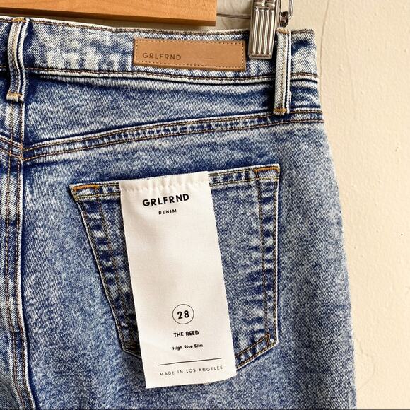 NWT GRLFRND The Reed Easy Street Jeans‎ - Picture 4 of 6
